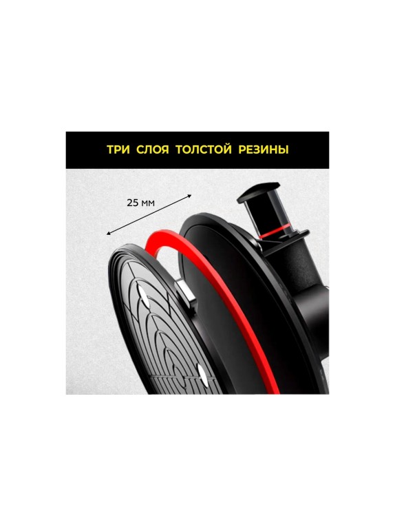 Присоска TECHNICOM вакуумная аккумуляторная, 1200 мАч, нагрузка 160кг, чаша 200мм TC-F170