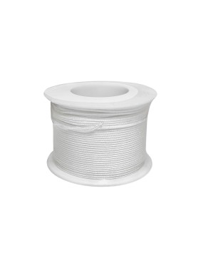 Шнур SOLARIS DYNEEMA с полиамидом на катушке 2 мм х 80 м, белый S6307
