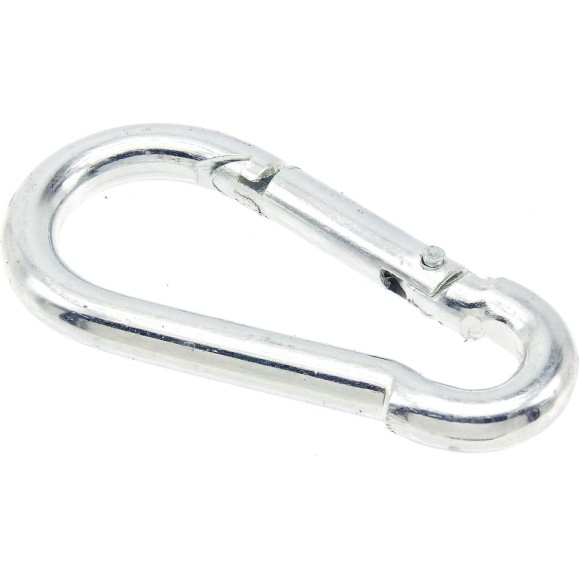 Пожарные карабины BOWT 4 мм, оцинкованные, DIN 5299с, 1 шт. B03401