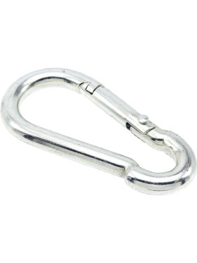 Пожарные карабины BOWT 5 мм, оцинкованные, DIN 5299с, 1 шт. B03407