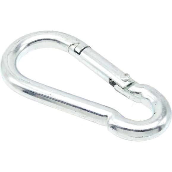 Пожарные карабины BOWT 6 мм, оцинкованные, DIN 5299с, 8 шт. B03417
