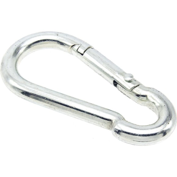 Пожарные карабины BOWT 5 мм, оцинкованные, DIN 5299с, 8 шт. B03411