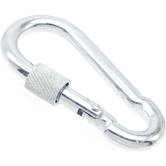 Карабины с муфтой BOWT 7 мм, оцинкованные, DIN 5299d, 10 шт. B03524