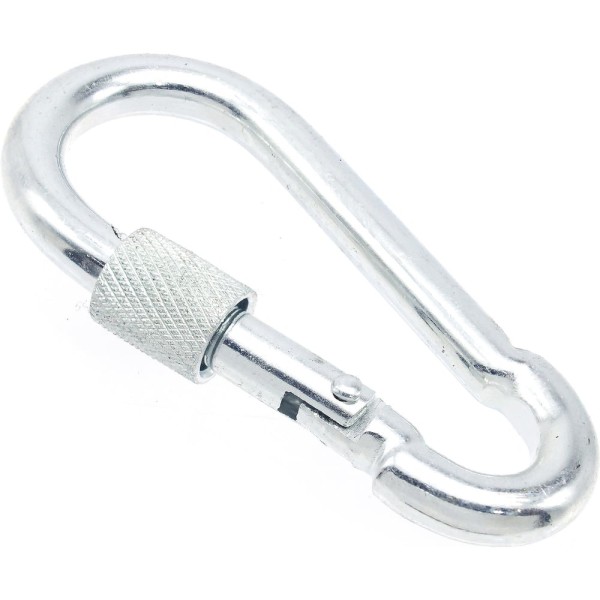 Карабины с муфтой BOWT 7 мм, оцинкованные, DIN 5299d, 10 шт. B03524