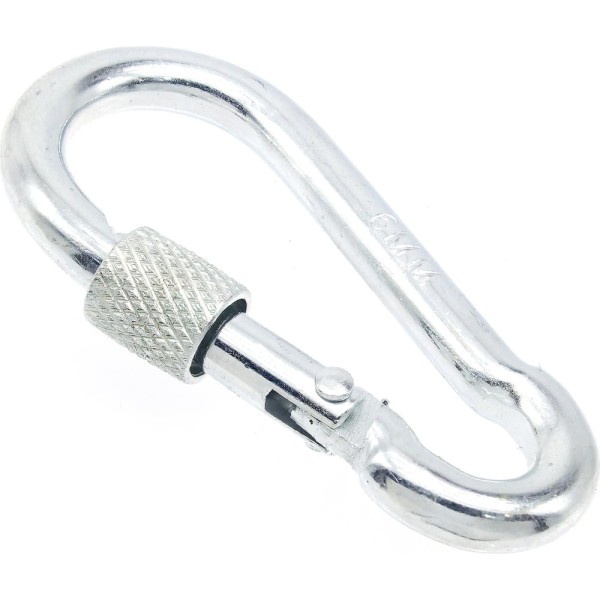 Карабины с муфтой BOWT 6 мм, оцинкованные, DIN 5299d, 10 шт. B03518