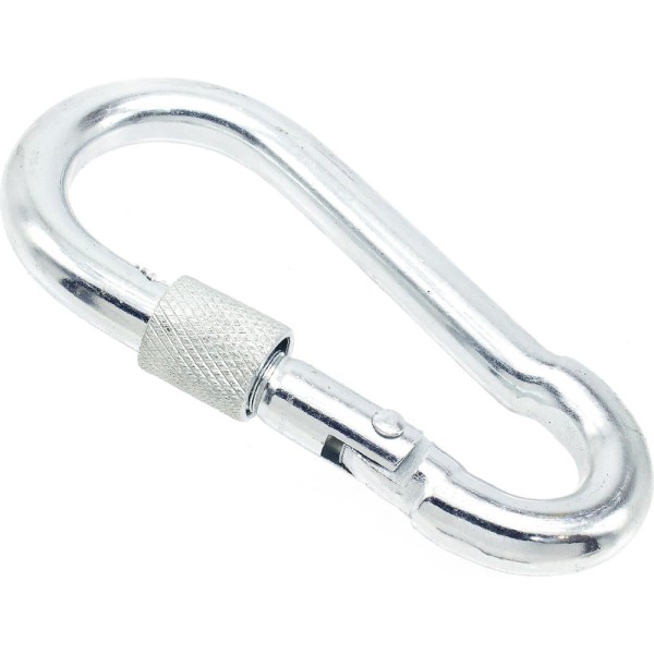 Карабины с муфтой BOWT 9 мм, оцинкованные, DIN 5299d, 1 шт. B03531