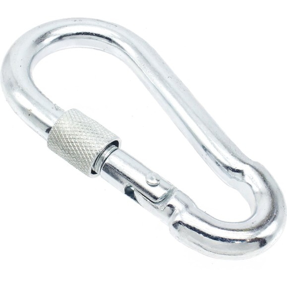 Карабины с муфтой BOWT 12 мм, оцинкованные, DIN 5299d, 4 шт. B03551