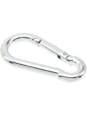 Пожарные карабины BOWT 4 мм, оцинкованные, DIN 5299с, 10 шт. B03406