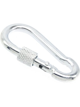Карабины с муфтой BOWT 5 мм, оцинкованные, DIN 5299d, 6 шт. B03510