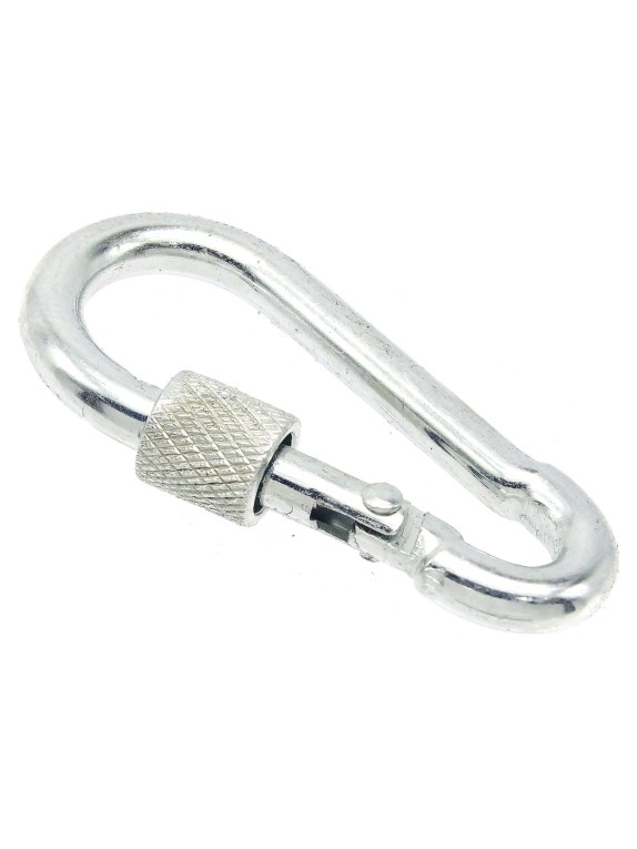 Карабины с муфтой BOWT 4 мм, оцинкованные, DIN 5299d, 10 шт. B03506
