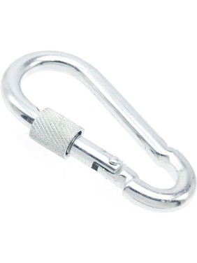 Карабины с муфтой BOWT 7 мм, оцинкованные, DIN 5299d, 2 шт. B03520