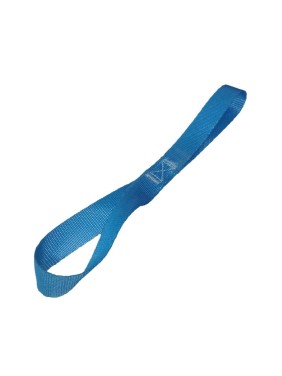 Текстильная крепежная петля UVE 25 мм, 0.5 тн, 0.3 м, синяя FL-25-500-0,3-blue