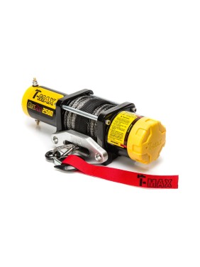 Электрическая лебедка с синтетическим тросом T-Max ATW PRO 2500 W0528