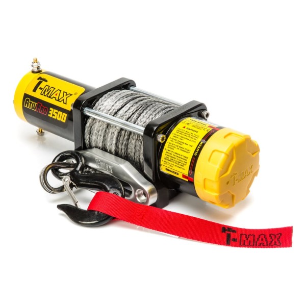 Электрическая лебедка с синтетическим тросом T-Max ATW PRO 3500 W0520