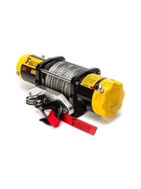 Электрическая лебедка с синтетическим тросом T-Max PRO 6000 12В W0428