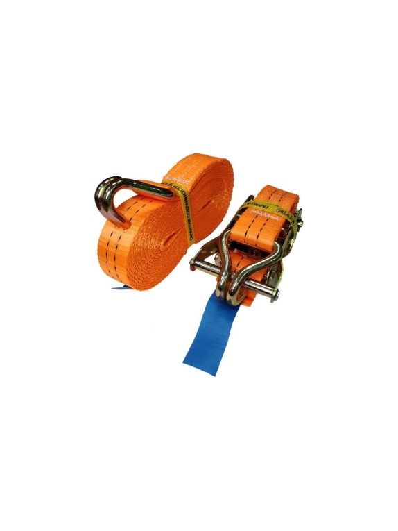 Стяжной ремень UVE 1,0/2,0 т, 6 метров, 35мм, RS2-35-2000-6-orange