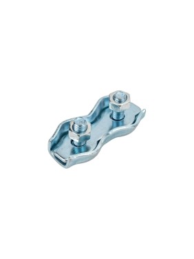 Двойной зажим для стальных канатов STARFIX 4 мм, duplex, 4 шт. SMM1-42871-4