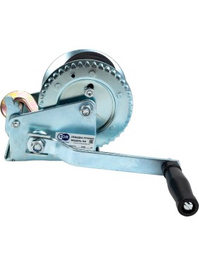 Ручная лебедка Тор ЛФ-1200 FD  г/п 0,5 т, длина ленты 10 м 1001264