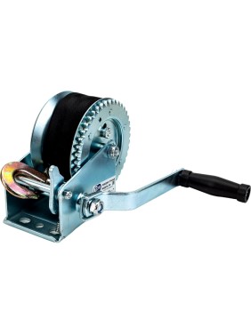 Ручная лебедка Тор ЛФ-1200 FD  г/п 0,5 т, длина ленты 10 м 1001264