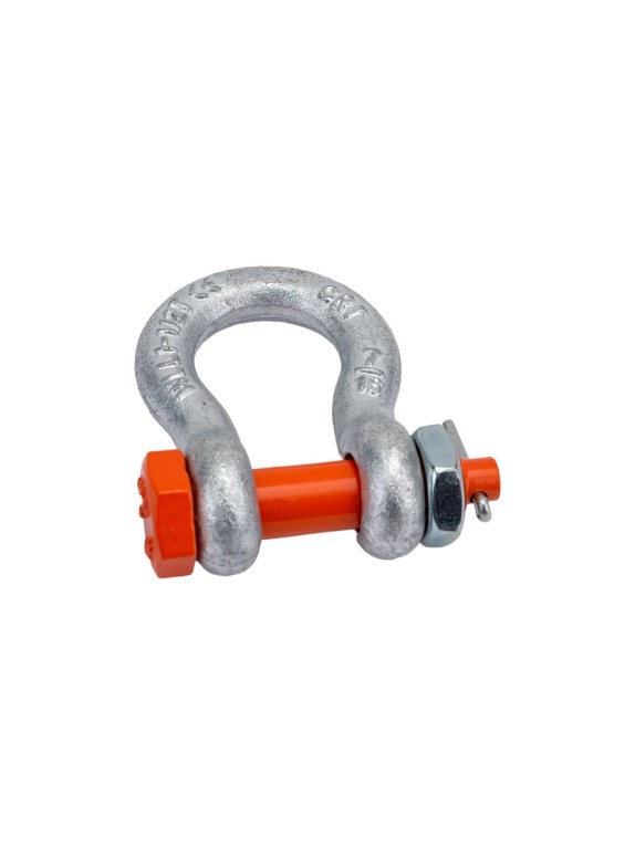 Такелажная омегообразная скоба со шплинтом HAKLIFT грузоподъемность 1,5 т SAK15PLBP