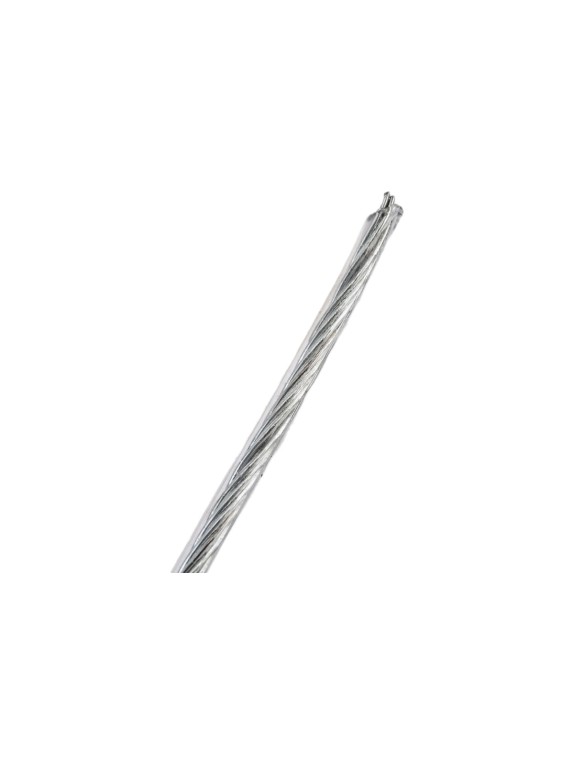 Стальной трос в ПВХ STARFIX SWR М1, PVC М2, DIN 3055, бухта 200 м SMP-53692-200