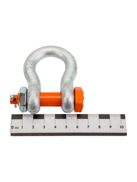 Такелажная омегообразная скоба со шплинтом HAKLIFT грузоподъемность 1,5 т SAK15PLBP