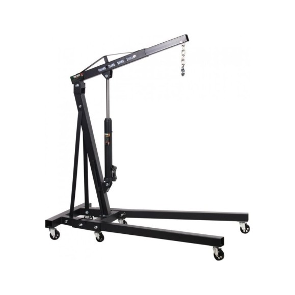 Подкатной гидравлический складной кран Rockforce 1 т RF-T32001(7840)