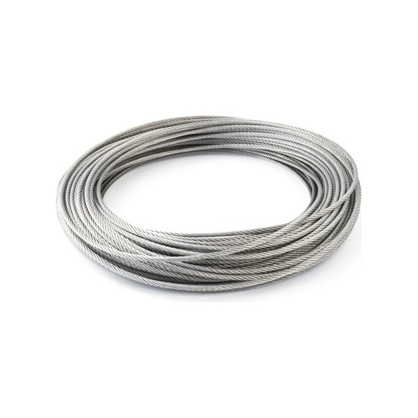 Трос ЦКИ D3, 7x19, нерж. A4, 100 м 7348