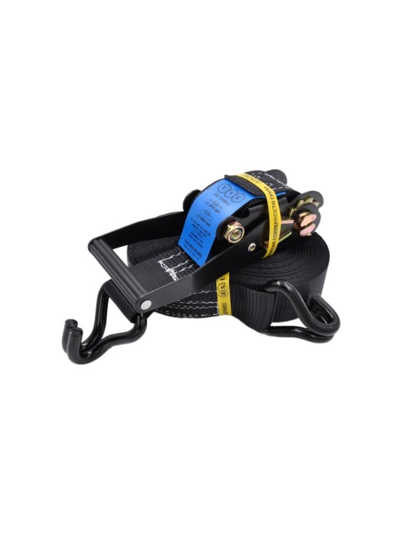 Стяжной ремень UVE 2.5/5 т, 10 м, черный RS2-50-5000-10-black