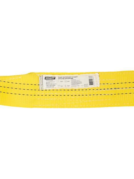 Текстильный петлевой строп Gigant Professional СТП 3 т, 6 м GP-STP-0006