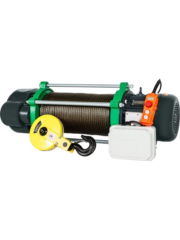 Лебедка электрическая ( электролебедка 1000/2000кг, 30/15м, U=380v, P3, 50HZ) EURO-LIFT KCD 00019831