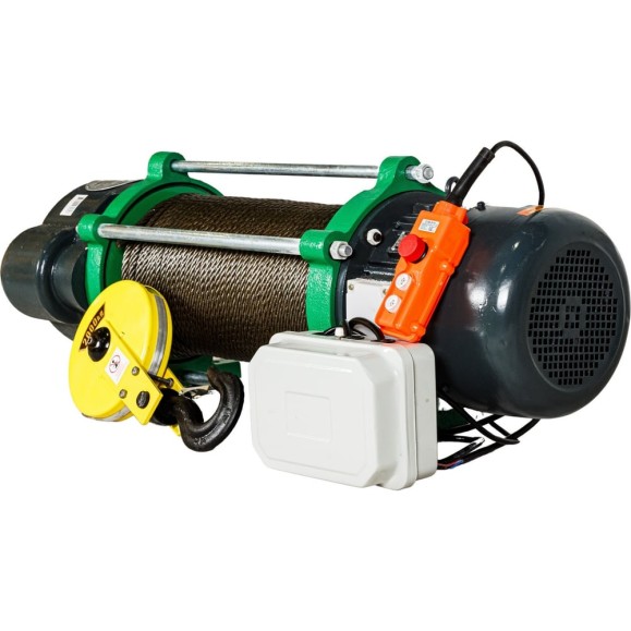 Лебедка электрическая ( электролебедка 1000/2000кг, 30/15м, U=380v, P3, 50HZ) EURO-LIFT KCD 00019831