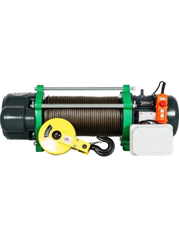 Лебедка электрическая ( электролебедка 1000/2000кг, 30/15м, U=380v, P3, 50HZ) EURO-LIFT KCD 00019831