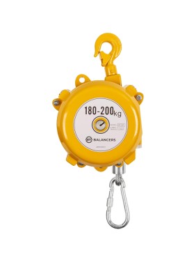 Пружинный балансир ET Balancers грузоподъемность 180-200 кг, ход троса 1.5 м, модель 180-200 100588538