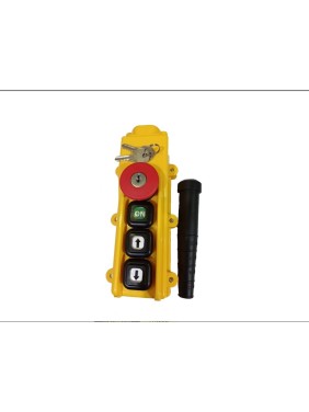 Пульт управления OCALIFT 2 кнопки, 2 скорости, стоп, старт, ключ IP55 TNHA1-61S