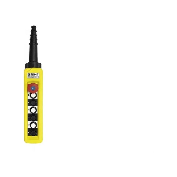 Пульт управления OCALIFT 6 кнопок, 1 скорость, стоп, ключ, IP55 (A6713Y) COPP-A6713Y