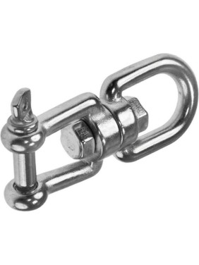 Вертлюг петля-вилка ЦКИ 10 мм, 1.12 т, горячий цинк, 1 шт. 11657