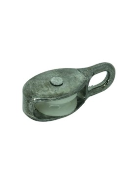 Блок одинарный ЦКИ 12 мм, цинк, 1 шт. 1279