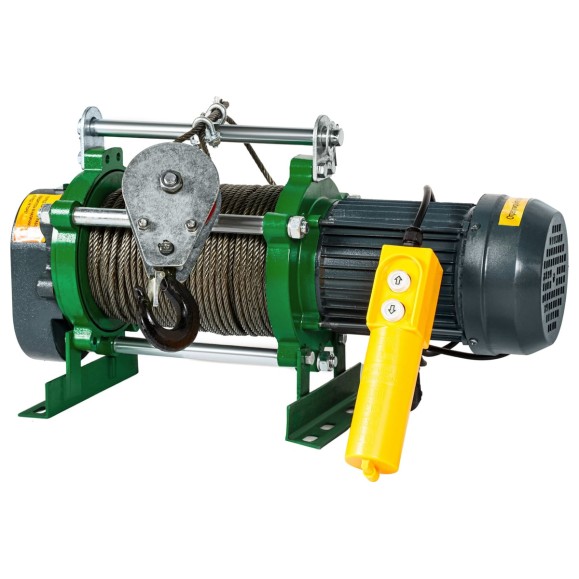 Электрическая лебедка (300/600кг, 70/35м, 220 В) EURO-LIFT KCD 0019834