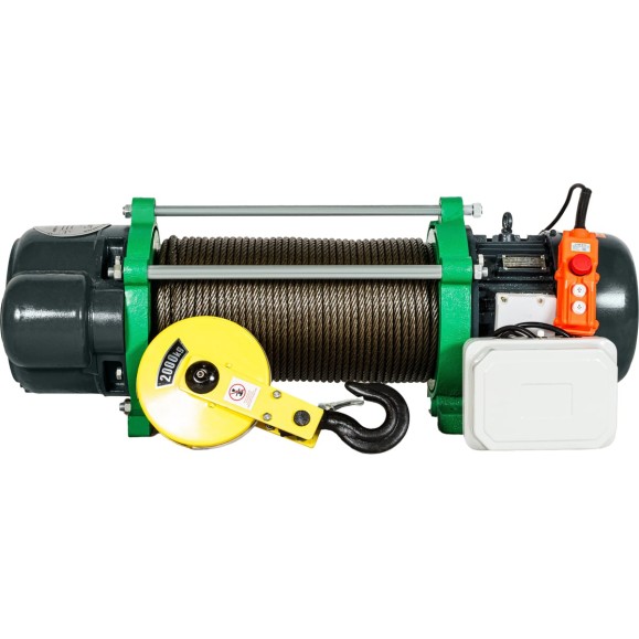 Электрическая лебедка EURO-LIFT KCD 1500/3000 кг, 70/35 м, U=380 В 00-00001880