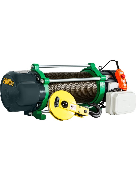 Электрическая лебедка EURO-LIFT KCD 1500/3000 кг, 70/35 м, U=380 В 00-00001880