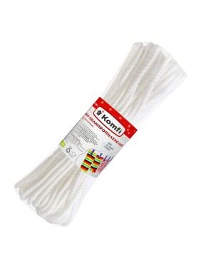 Полипропиленовый шнур Komfi 4 мм x 20 м, белый 110007