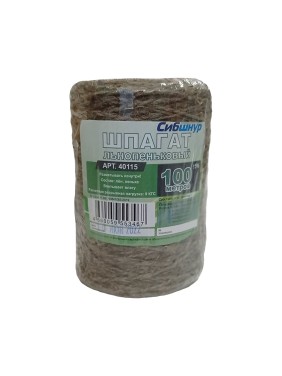 Шпагат льнопеньковый СИБШНУР 100 м 40115