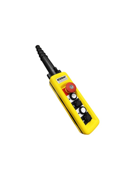 Пульт управления OCALIFT 4 кнопки, 2 скорости, стоп, ключ, IP65 XAC-A4913Y
