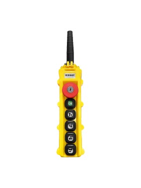 Пульт управления OCALIFT 4 кнопки, 2 скорости, стоп, ключ, старт, IP55 TNHA1-62YS