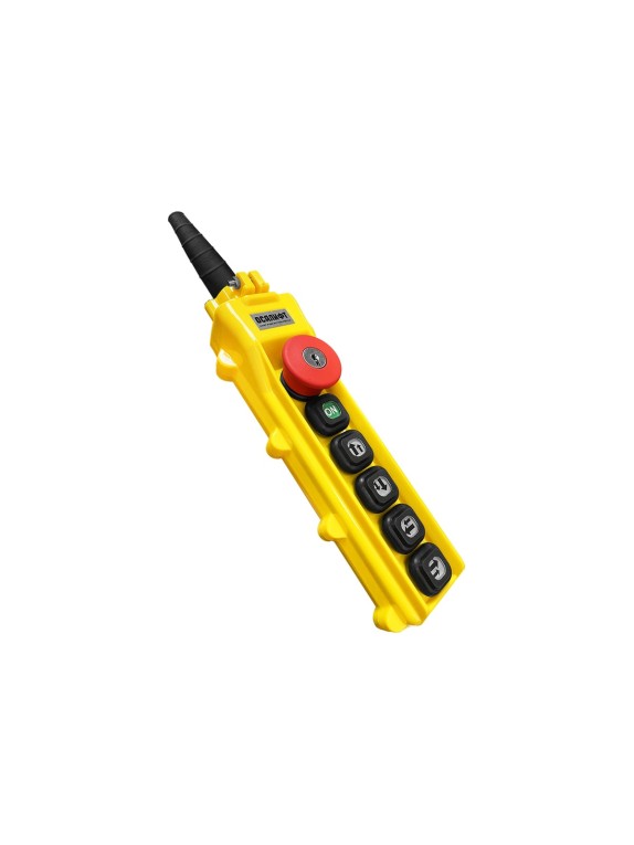 Пульт управления OCALIFT 4 кнопки, 2 скорости, стоп, ключ, старт, IP55 TNHA1-62YS