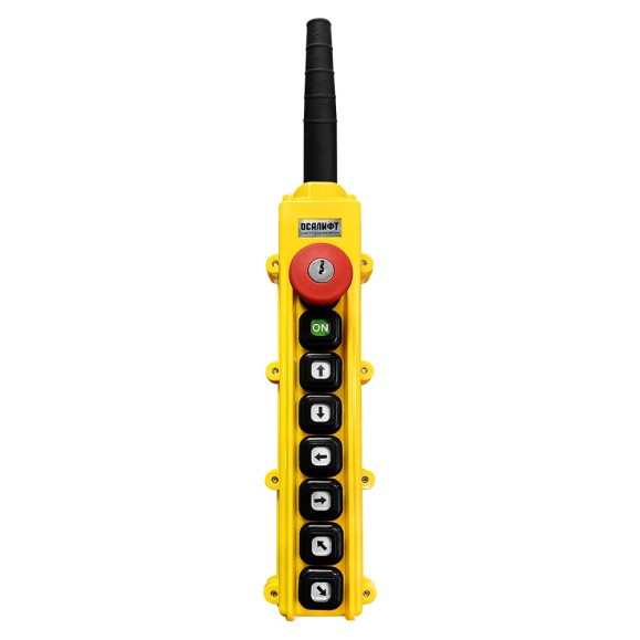 Пульт управления OCALIFT 6 кнопок, 1 скорость, стоп, ключ, старт, IP55 TNHA1-63Y