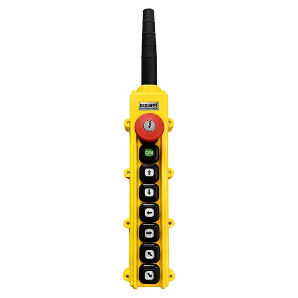 Пульт управления OCALIFT 6 кнопок, 1 скорость, стоп, ключ, старт, IP55 TNHA1-63Y