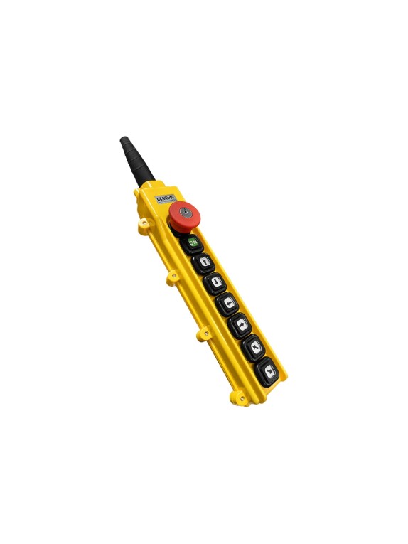 Пульт управления OCALIFT 6 кнопок, 1 скорость, стоп, ключ, старт, IP55 TNHA1-63Y