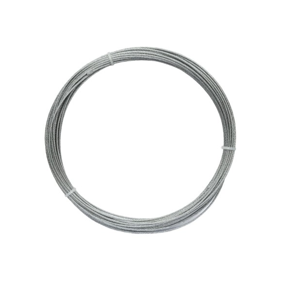 Стальной трос для растяжки DIN 3055, 2 мм, 20 м Tech-Krep 127843